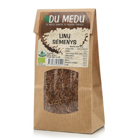 Ekologiški linų sėmenys 200g