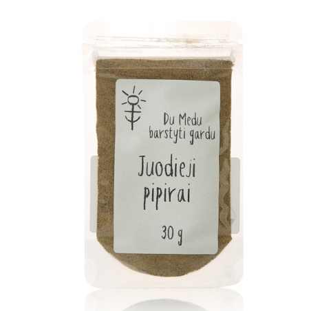 Eko. Juodieji pipirai malti...